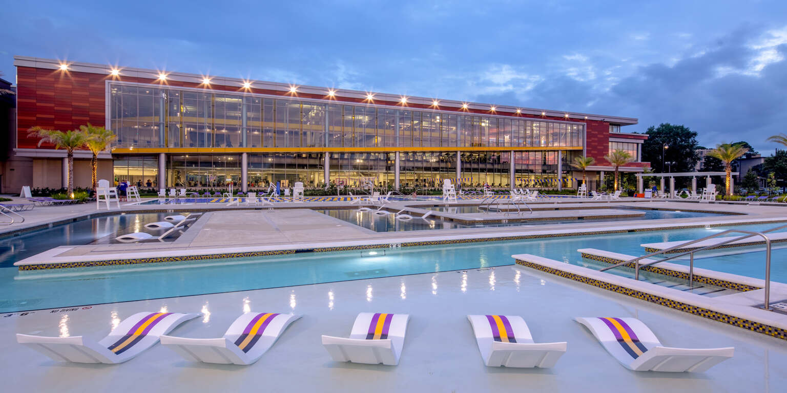 Grace Hebert Curtis Architects | LSU Student Recreation Center